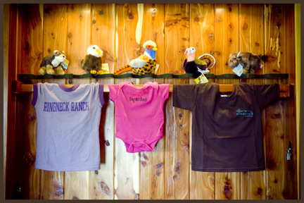 Tshirts and Plush Animals at Ringneck Ranch